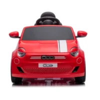 detski avtomobil na akumulator Fiat vo crvena boja