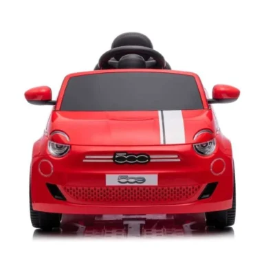 detski avtomobil na akumulator Fiat vo crvena boja