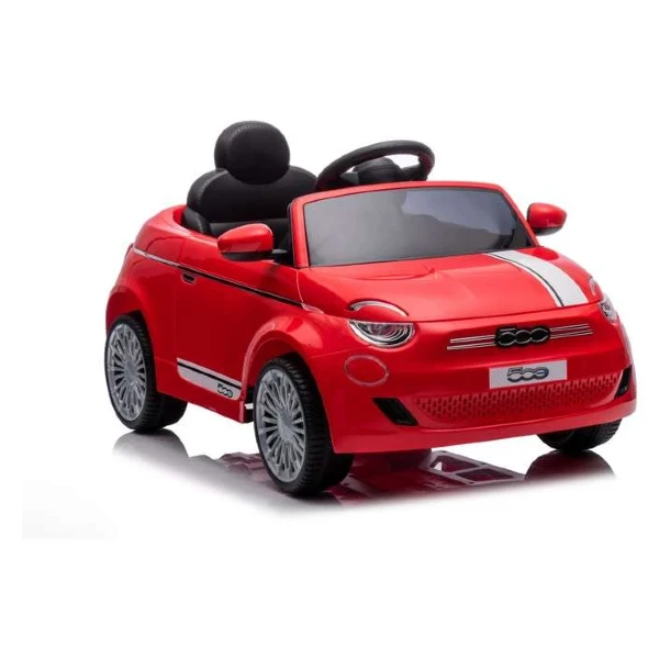 detski avtomobil na akumulator Fiat vo crvena boja